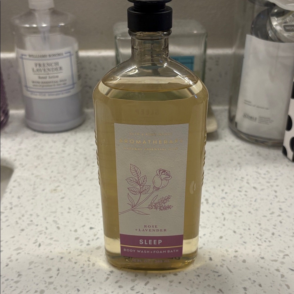Bath and Body Works! Therapy Aromatherapy Rose Lavender Bath Soak NWT!